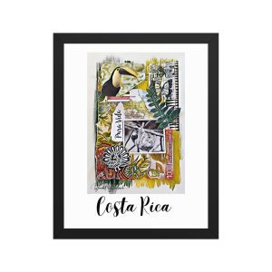 Framed Poster: "Costa Rica"