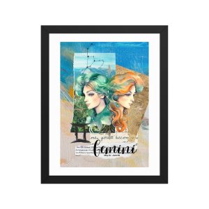 Framed Poster: "Gemini"