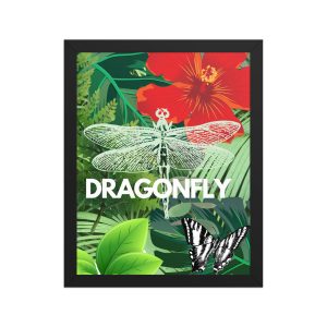 Framed Poster: "Dragonfly"