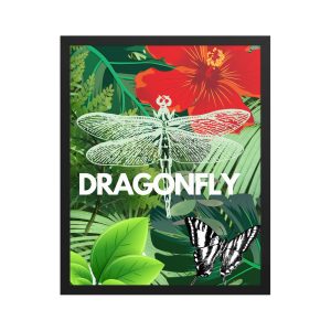 Framed Poster: "Dragonfly" - Image 3