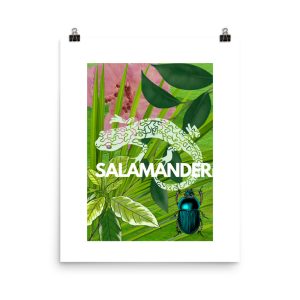 Unframed Poster: "Salamander"
